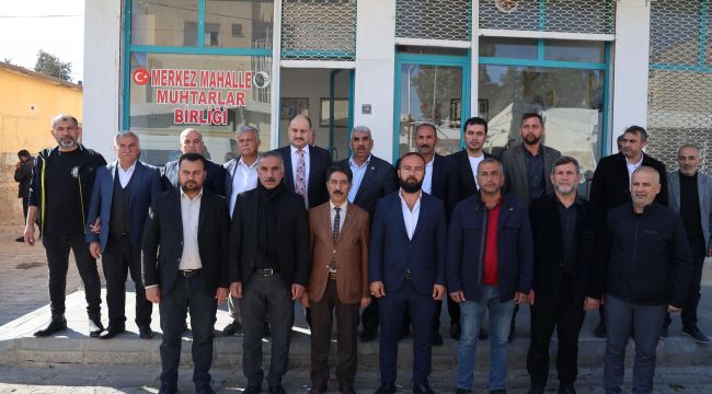 Başkan Gülpınar, Ceylanpınar’da Temaslarda Bulundu