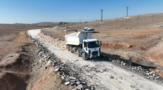 Büyükşehir Belediyesi, Başkaragöz Grup Yolunu Yeniliyor