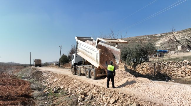 Büyükşehir Belediyesi, Birecik Kırsalında Ulaşımı Güçlendiriyor