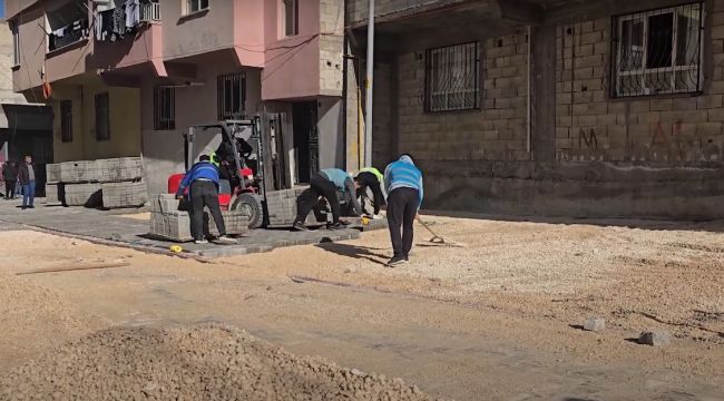 Direkli Mahallesi’nde Yol Çalışmaları Tamamlanıyor