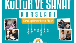 Haliliye Belediyesi Kültür Ve Sanat Kurslarında Kayıtlar Sürüyor