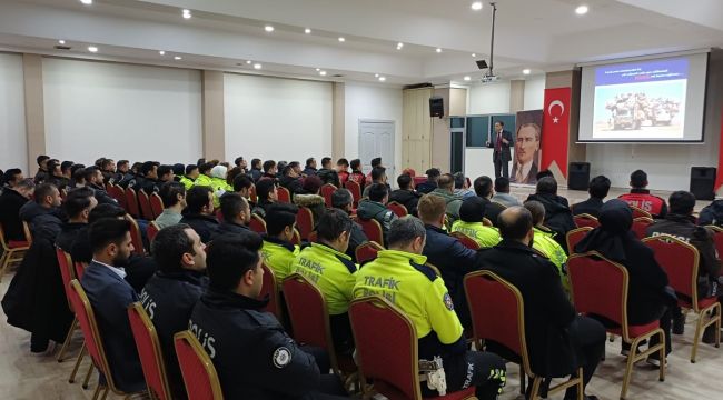 Harran Üniversitesinden Emniyet Personellerine Eğitim