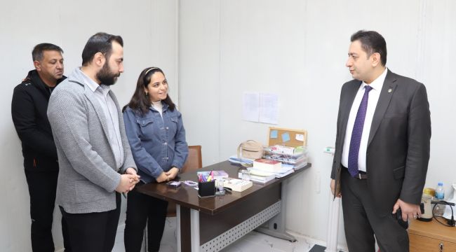 İl Sağlık Müdürü Doç. Dr. Abdullah Solmaz'dan Harran'da Sağlık Tesislerine Ziyaret