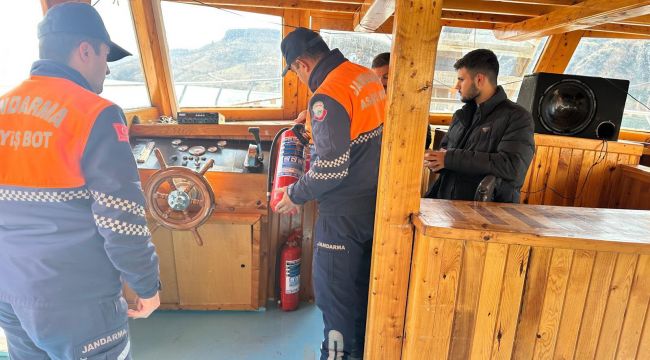 Şanlıurfada Teknelere Denetimler Yapıldı