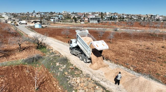 Güneydoğu’nun Saklı Cenneti Halfeti’nin Kırsal Yolları Modern Hale Getiriliyor