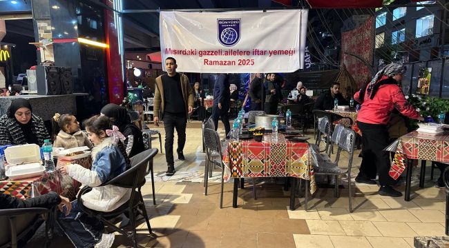 Günyüzü Derneği'nden Gazze ve Mısır'daki Gazzelilere Ramazan Yardımı