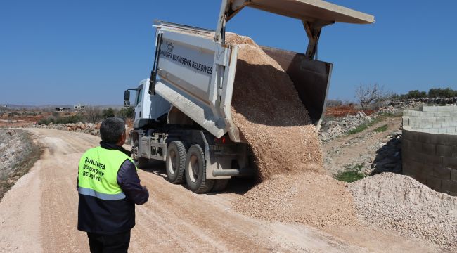 Halfeti ve Bozova’da Ulaşım Sorunları Büyükşehir Belediyesi İle Çözülüyor