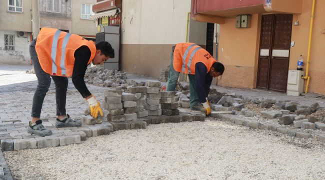 Haliliye Belediyesi’nden Devteyşti Mahallesinde Üstyapı Hamlesi