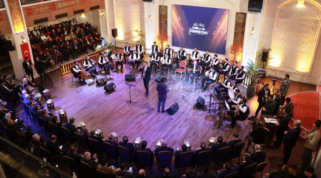 Haliliye Belediyesi'nden Enderun Usulü Teravih Namazı ve Tasavvuf Musiki Dinletisi