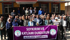 Suruç'ta Suriye'deki Alevi Katliamına Tepki